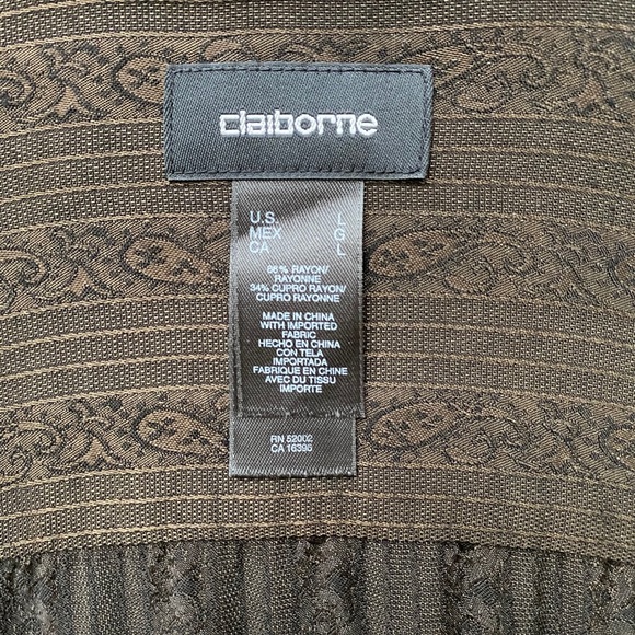 Men’s Liz Claiborne Long Sleeved Shirt - Picture 5 of 5